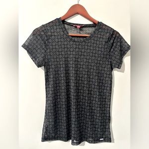 Guess shirt-Black see through top!